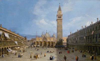 Piazza San Marco von Giovanni Antonio Canal